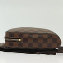 LOUIS VUITTON Damier Ebene Geronimos Shoulder Bag N51994 LV Auth 142270-5