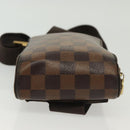 LOUIS VUITTON Damier Ebene Geronimos Shoulder Bag N51994 LV Auth 142270-3