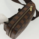 LOUIS VUITTON Damier Ebene Geronimos Shoulder Bag N51994 LV Auth 142270-6