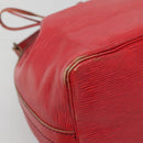 LOUIS VUITTON Epi Petit Noe Shoulder Bag Red M44107 LV Auth 142271-14