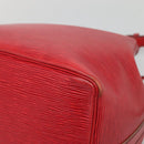 LOUIS VUITTON Epi Petit Noe Shoulder Bag Red M44107 LV Auth 142271-15
