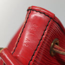 LOUIS VUITTON Epi Petit Noe Shoulder Bag Red M44107 LV Auth 142271-12