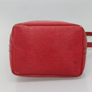 LOUIS VUITTON Epi Petit Noe Shoulder Bag Red M44107 LV Auth 142271-5
