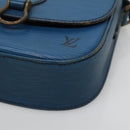 LOUIS VUITTON Epi Saint Cloud PM Shoulder Bag Blue M52195 LV Auth 142273-14