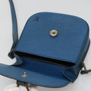 LOUIS VUITTON Epi Saint Cloud PM Shoulder Bag Blue M52195 LV Auth 142273-19
