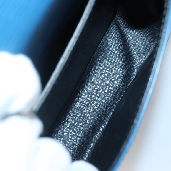 LOUIS VUITTON Epi Saint Cloud PM Schoudertas Blauw M52195 LV Auth 142273