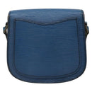 LOUIS VUITTON Epi Saint Cloud PM Shoulder Bag Blue M52195 LV Auth 142273-2
