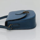 LOUIS VUITTON Epi Saint Cloud PM Schoudertas Blauw M52195 LV Auth 142273-3
