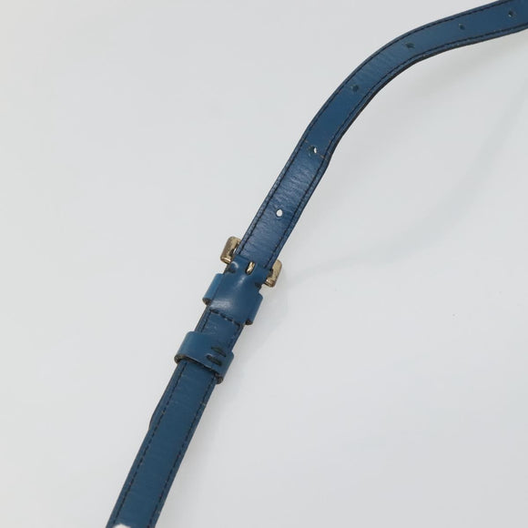 LOUIS VUITTON Epi Saint Cloud PM Shoulder Bag Blue M52195 LV Auth 142273
