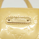 LOUIS VUITTON Monogram Vernis Wilshire PM Hand Bag Broncorail M91452 Auth 142274-17