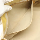 LOUIS VUITTON Monogram Vernis Wilshire PM Hand Bag Broncorail M91452 Auth 142274-22