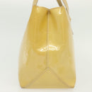 LOUIS VUITTON Monogram Vernis Wilshire PM Hand Bag Broncorail M91452 Auth 142274-4