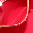 LOUIS VUITTON Monogram Vernis Reade MM Hand Bag Red Rouge M91086 LV Auth 142275-20