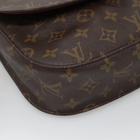 LOUIS VUITTON Monogram Saint Cloud GM Shoulder Bag M51242 LV Auth 142277