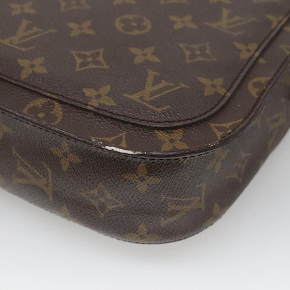 LOUIS VUITTON Monogram Saint Cloud GM Shoulder Bag M51242 LV Auth 142277