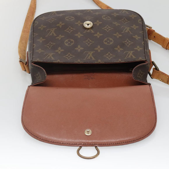 LOUIS VUITTON Monogram Saint Cloud GM Shoulder Bag M51242 LV Auth 142277
