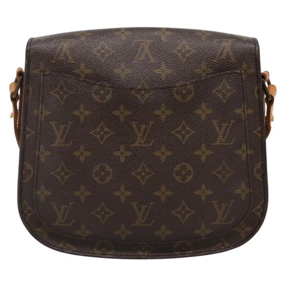 LOUIS VUITTON Monogram Saint Cloud GM Shoulder Bag M51242 LV Auth 142277