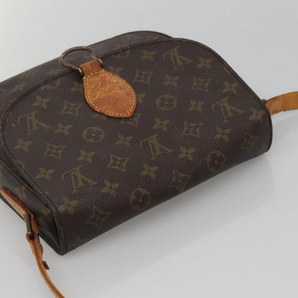 LOUIS VUITTON Monogram Saint Cloud GM Shoulder Bag M51242 LV Auth 142277