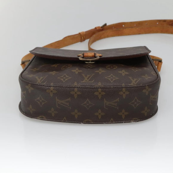 LOUIS VUITTON Monogram Saint Cloud GM Shoulder Bag M51242 LV Auth 142277