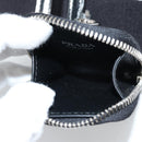 PRADA Shoulder Bag Leather Silver 2VH070 Auth 142285M-21