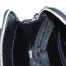 PRADA Shoulder Bag Leather Silver 2VH070 Auth 142285M-26