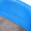 BOTTEGA VENETA INTRECCIATO Shoulder Bag Leather Blue Auth 142290-18