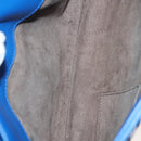 BOTTEGA VENETA INTRECCIATO Shoulder Bag Leather Blue Auth 142290-11