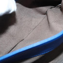 BOTTEGA VENETA INTRECCIATO Shoulder Bag Leather Blue Auth 142290-22