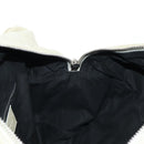 BALENCIAGA The Matelasse Hand Bag Leather Beige Silver 168031 Auth 142293V-22