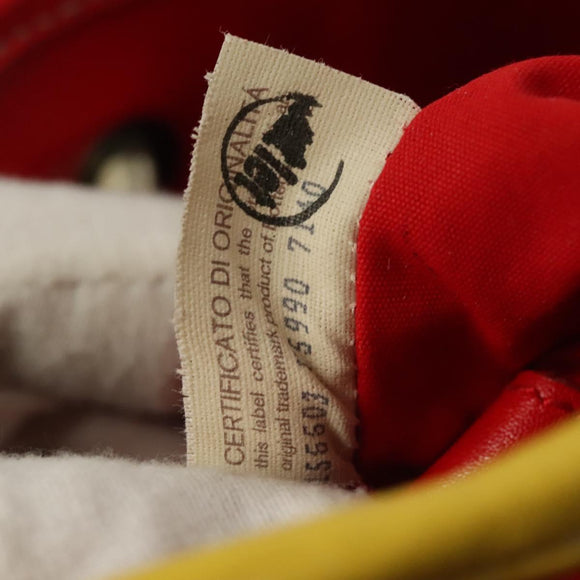 BOTTEGA VENETA Hand Bag Canvas Outlet Multicolor Silver Auth 142296