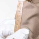 FENDI Zucca Canvas Shoulder Bag Straw Beige Gold Auth 142297-12