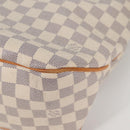 LOUIS VUITTON Damier Azur Delightful MM Shoulder Bag N41448 LV Auth 142302V-12