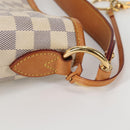 LOUIS VUITTON Damier Azur Delightful MM Shoulder Bag N41448 LV Auth 142302V-15