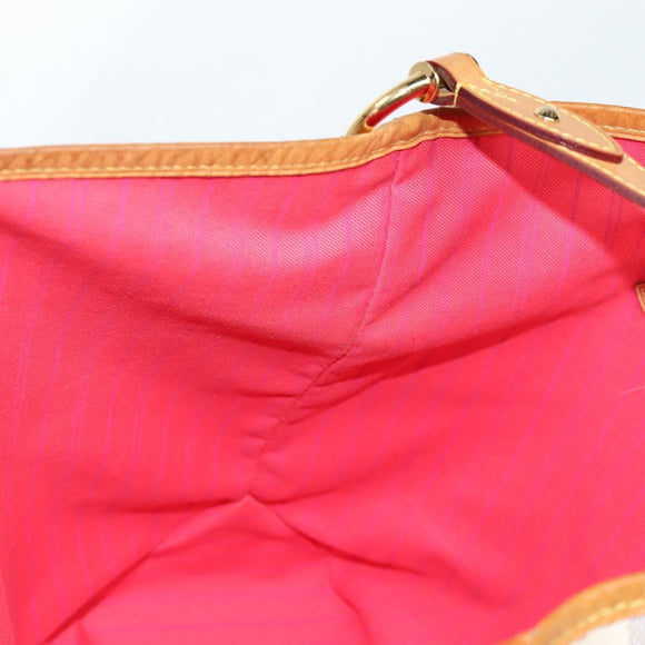 LOUIS VUITTON Damier Azur Delightful MM Shoulder Bag N41448 LV Auth 142302V