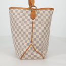 LOUIS VUITTON Damier Azur Delightful MM Shoulder Bag N41448 LV Auth 142302V-4