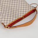 LOUIS VUITTON Damier Azur Delightful MM Shoulder Bag N41448 LV Auth 142302V-6