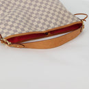 LOUIS VUITTON Damier Azur Delightful MM Shoulder Bag N41448 LV Auth 142302V-7