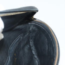 CHANEL Matelasse Waist Bag Caviar Skin Black Gold CC Auth 142308-21