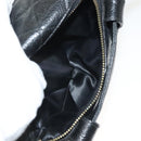 CHANEL Matelasse Waist Bag Caviar Skin Black Gold CC Auth 142308-24