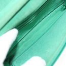 CHANEL Chain Wallet Tweed Black Silver CC Auth 142315-18