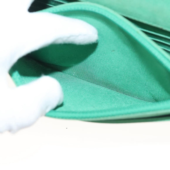 CHANEL Chain Wallet Tweed Black Silver CC Auth 142315