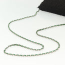 CHANEL Chain Wallet Tweed Black Silver CC Auth 142315-7