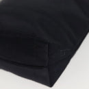 CELINE Pouch Canvas Navy Gold Auth 142320-16