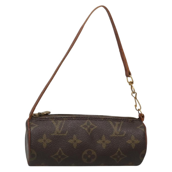 LOUIS VUITTON Monogram Papillon Pouch LV Auth 142324