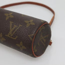 LOUIS VUITTON Monogram Papillon Pouch LV Auth 142324-14