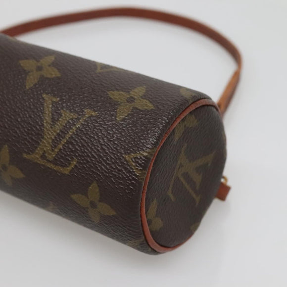 LOUIS VUITTON Monogram Papillon Pouch LV Auth 142324