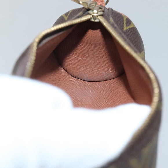 LOUIS VUITTON Monogram Papillon Pouch LV Auth 142324