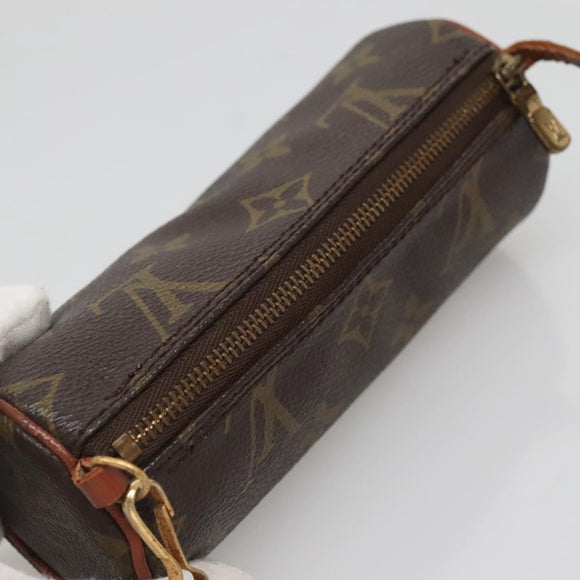 LOUIS VUITTON Monogram Papillon Pouch LV Auth 142324