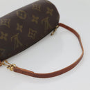 LOUIS VUITTON Monogram Papillon Pouch LV Auth 142324-7