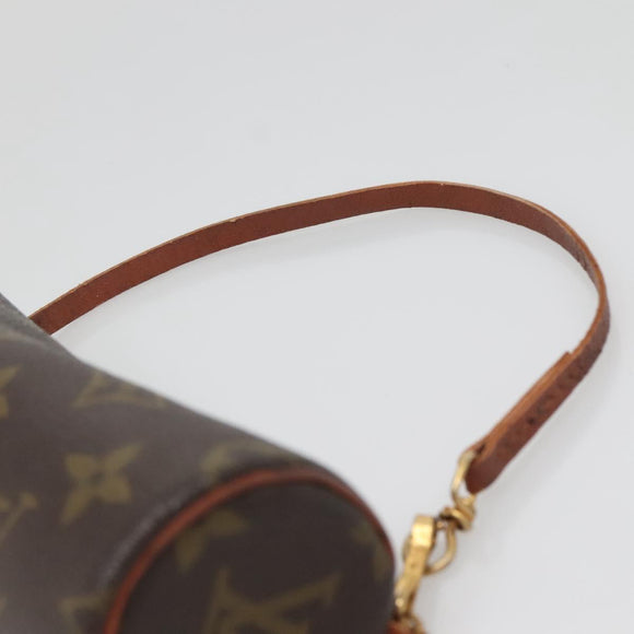 LOUIS VUITTON Monogram Papillon Pouch LV Auth 142324